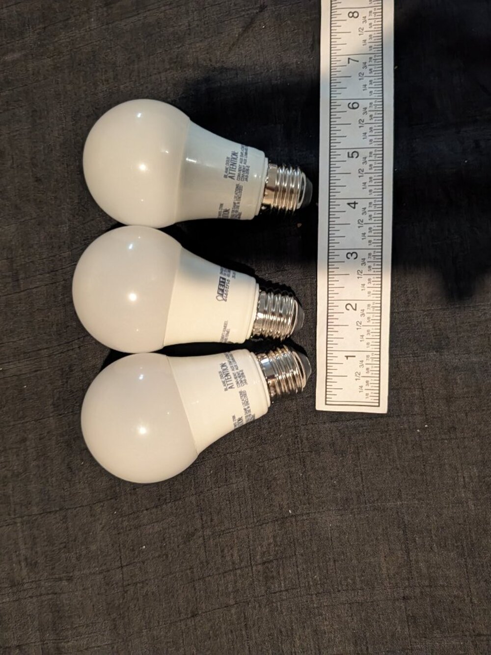 Feit Electric 25W Tubular Light Bulb T10 Clear Standard Base NIP
